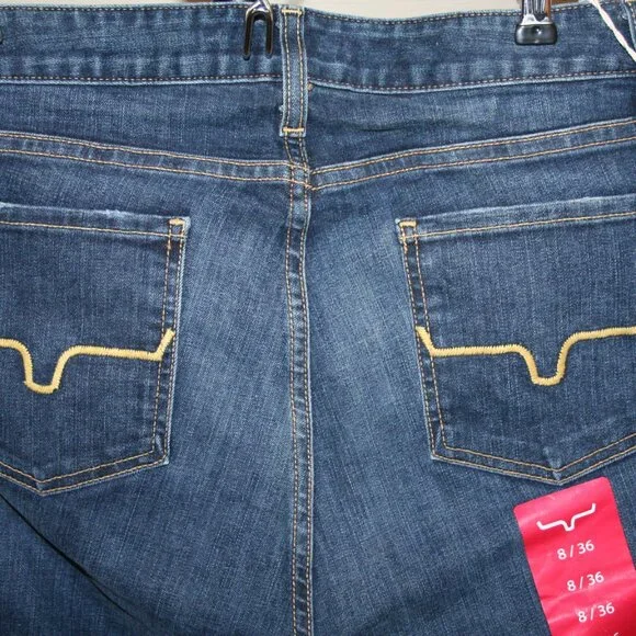 Kimes Ranch Sarah Jeans Blue High Rise Bootcut Size 8/36 NWT - Picture 8 of 13
